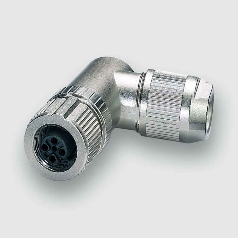 Lütze - Rundsteckverbinder, feldkonfektionierbar (Industriesteckverbinder) Stecker KUWK4-M12 (C)-D FK konfektionierbar