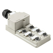 Weidmüller - Passiver Sensor-/Aktor-Verteiler (ohne Leitung) Sensor-Aktor-Verteiler SAI-6-M 4P M12 kompl.Modul, IP68