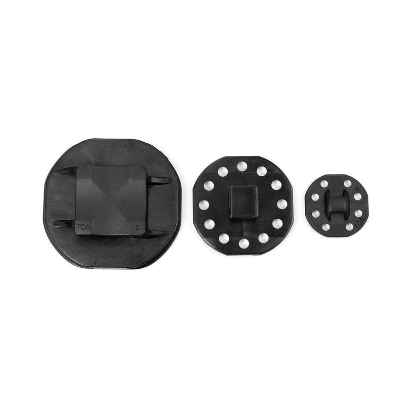 HellermannTyton - Befestigungssockel und -element für Kabelbinder Pastensockel 151-03196(100) − 100 Stück