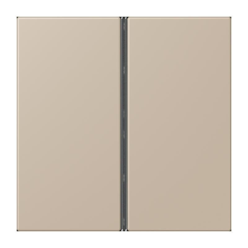 Jung - Abdeckung/Bedienelement für Installationsschalterprogramme Tastensatz 2fach LC 402 TSA 243