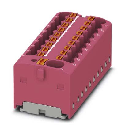 Phoenix Contact - Durchgangs-Reihenklemme Verteilerblock PTFIX 4/18X1,5 PK − 20 Stück