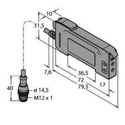 Turck - Lichtleitersensor/Lichtleiterverstärker Opto Sensor DF-G3IR-PD-Q5 Lichtleiter − 1 Stück