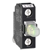 Schneider Electric - Lampenfassungsblock für Befehls- und Meldegeräte Lampenfassungsmodul ZALVB1 24V weiß