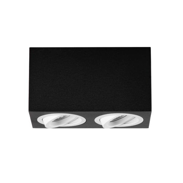 Brumberg Leuchten - Downlight/Strahler/Flutlicht Anbaumodul rechteckig 45123560 2-fach