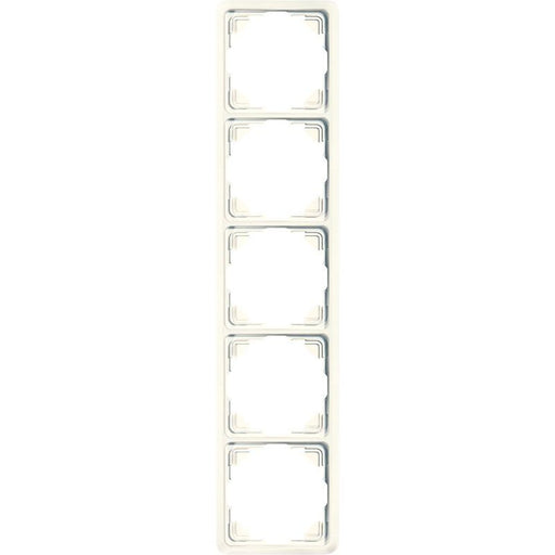 Jung - Abdeckrahmen Rahmen 5-fach ws 5585 waage/senkrecht