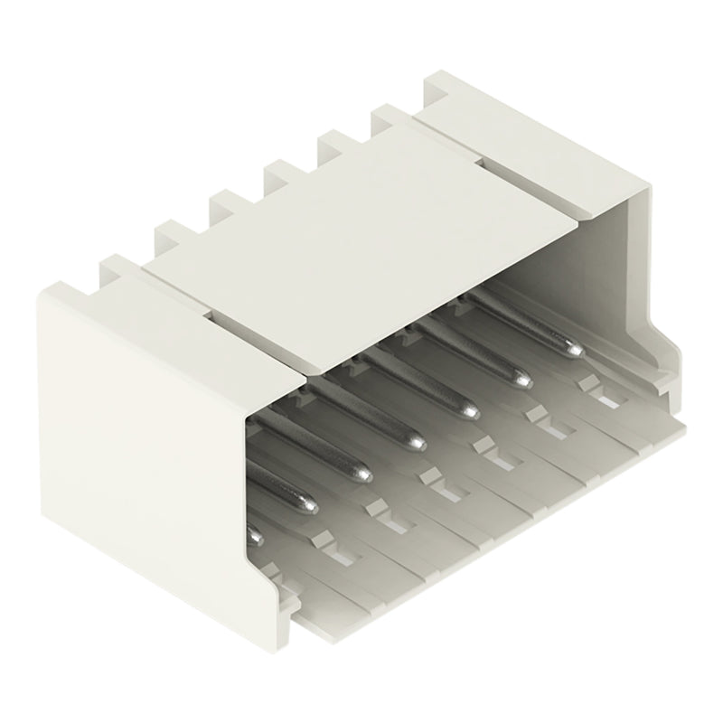 WAGO - Leiterplattensteckverbinder THR-Stiftleiste Lötstift 2091-1427/200-000 1,0mm,abgew.,lgr − 100 Stück