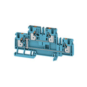 Weidmüller - Durchgangs-Reihenklemme Mehrstock-Reihenklemme A2T 4 VL BL PUSH IN, 4 mm² − 50 Stück