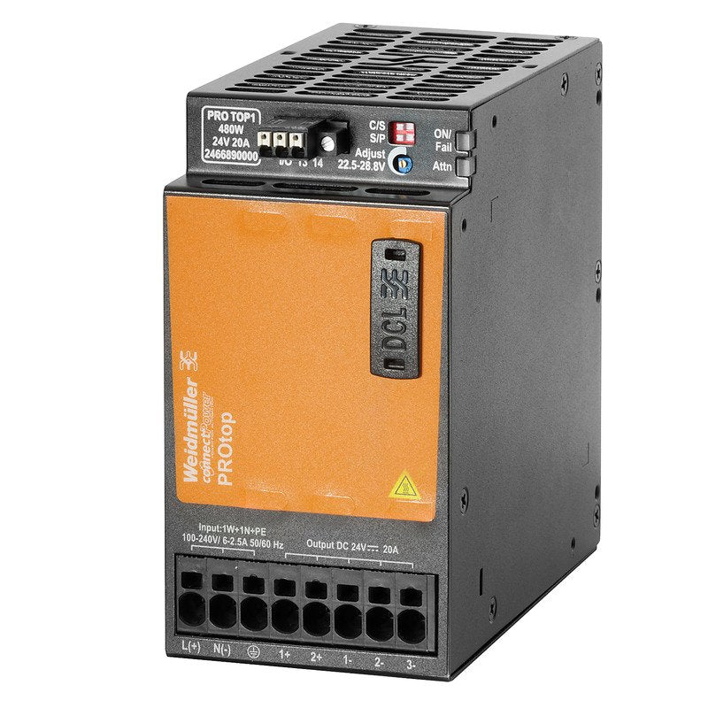 Weidmüller - Gleichstromversorgung PROTOP1480W24V20A 480W, 20A