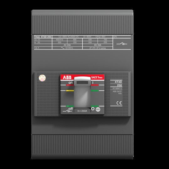 ABB Stotz S&J - Lasttrennschalter Leistungstrennschalter XT3D 250 3p F F 250A 3-polig