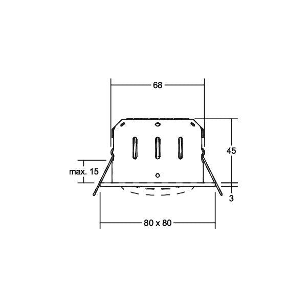 Brumberg Leuchten - Downlight/Strahler/Flutlicht LED-Einbaustrahler 350mA 12295183
