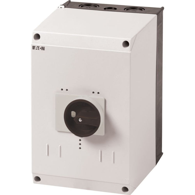 Eaton - Leergehäuse für Schaltgeräte Isolierstoffgehäuse CI-K4 260360 +Drehgriff schw/grau
