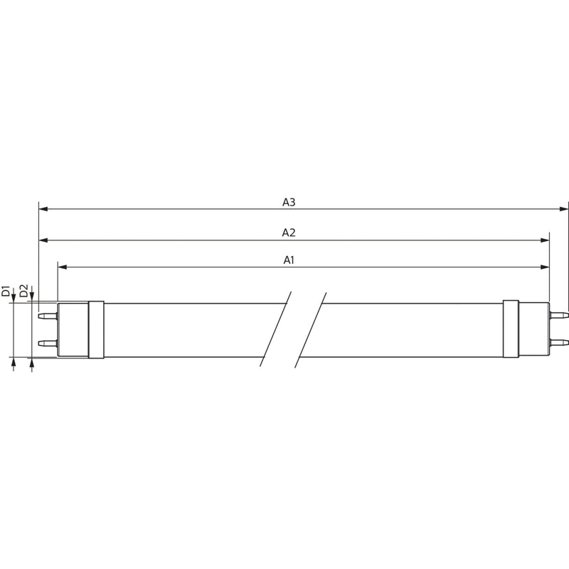Philips Lighting - LED - Lampe/Multi - LED LED - Tube T8 f. KVG/VVG MLEDtubeVLE#64683700