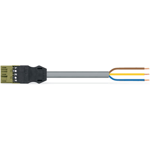 WAGO - Konfektionierte Leitung für steckbare Gebäudeinstallation konfekt. Anschlussleitung 771-9993/206-805 Eca,Stecker