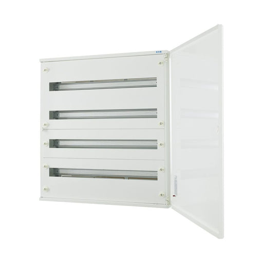 Eaton - Installationskleinverteiler Oberputz Flachverteiler BF-O-4/96-C komplett 4 Rei. Weiß