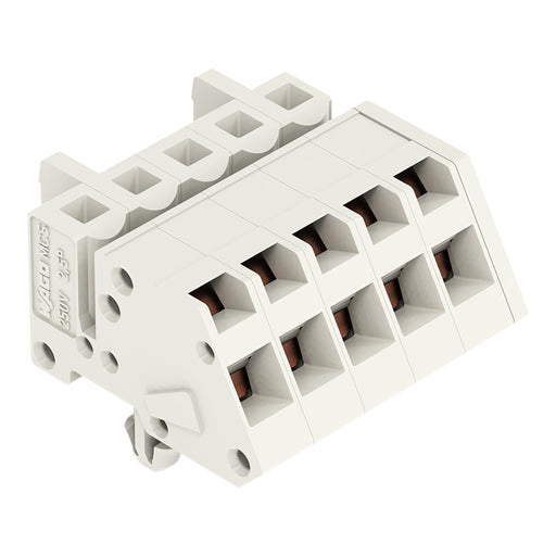 WAGO - Kabelsteckverbinder für Leiterplattensteckverbinder 1-Leiter Federleiste 721-305/008-000 CAGECLAMP 2,5mm²,lgr − 50 Stück