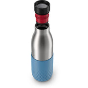 Emsa - Zubehör/Ersatzteile für Kleingeräte Trinkflasche BLUDROP sleeve aq-bl 0,5L sleeve Aquablue