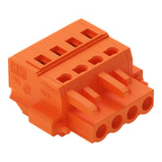WAGO - Kabelsteckverbinder für Leiterplattensteckverbinder 1-Leiter-Federleiste 231-304/107-000 CAGECLAMP,2,5mm²,or − 50 Stück