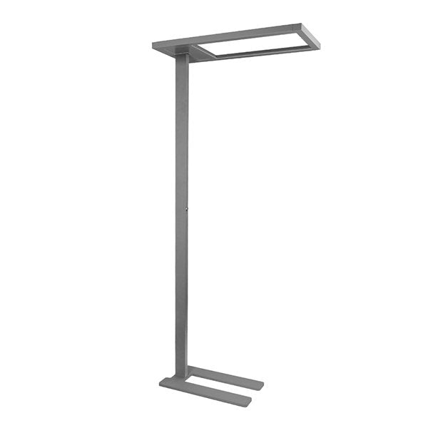 LTS Licht&Leuchten - Stehleuchte LED-Stehleuchte PIANO-S0800830DIM si 3000K DIM silber