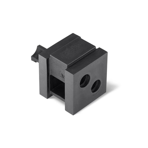 HellermannTyton - Kabelführung für Gehäuse/Schränke Zweifachtülle VP-S_2/6-7 VarioPlate 6-7 mm − 20 Stück