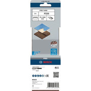 Bosch - Schleifpapier/Schleifvlies PRO X440 Schleifband, 75 x 2608606067 508 mm, G220, 3-tlg