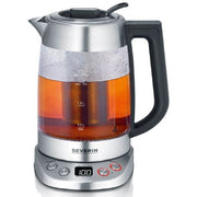 Severin - Wasserkocher Glas-Wasserkocher WK 3480 eds-sil/sw