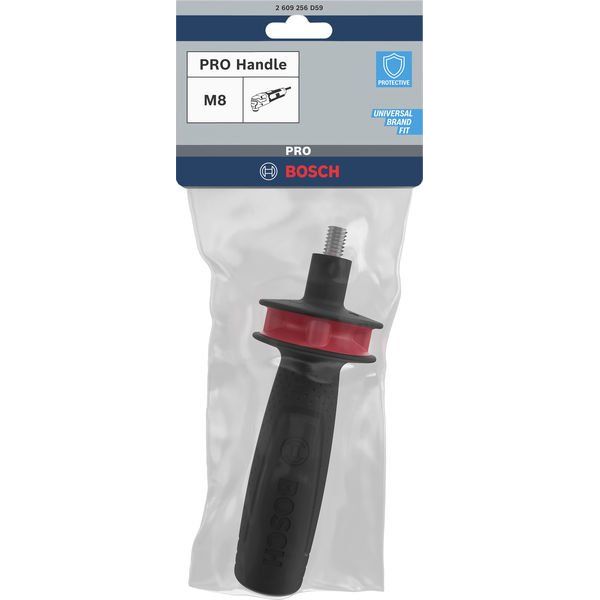 Bosch - Systemzubehör für Schleifen/Polieren (Akku/elektrisch/Druckluft) PRO Handle, M8 2609256D59