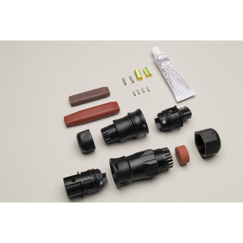 Danfoss - Verbindungs-/Übergangsmuffe Heizbandanschluß EasyConnect EC-1+ETK m.Endabschluß Set