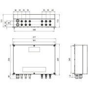 DEHN - Photovoltaik-DC-Stringbox GAK Typ 1+2 im Gehäuse IP6 DCU 2 YPV 1+2#900988 5 f. PV-Anl. 3MPPT