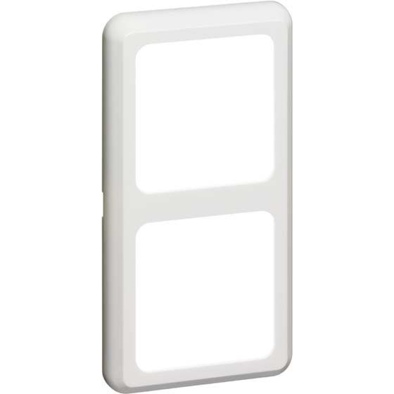 Peha - Abdeckrahmen Rahmen 2-fach rws D 772.02 waage/senkrecht
