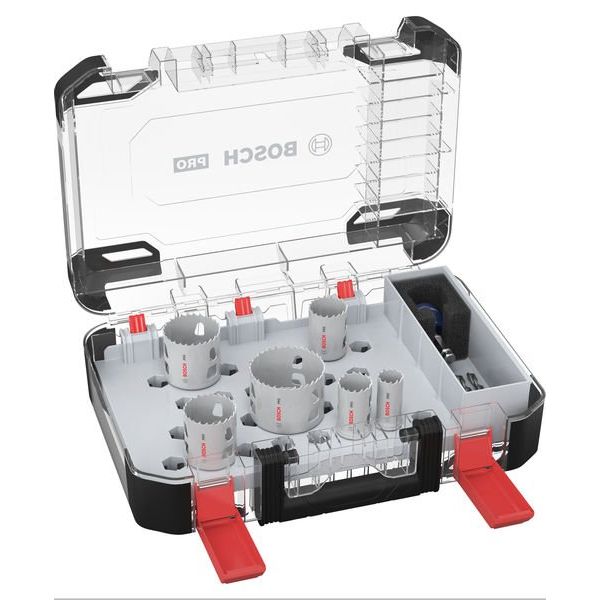 Bosch Power Tools - Werkzeugset PRO Multi Material PC Plus 2608594429VE(9) Lochsägen-Set 20-65  − 1 Packung