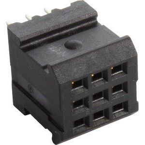 Harting - Leiterplattensteckverbinder Federleiste Reflowlöt- 02529091101 anschluss gerade − 20 Stück