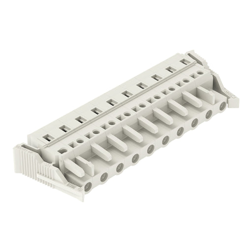 WAGO - Kabelsteckverbinder für Leiterplattensteckverbinder 1-Leiter-Federleiste 721-210/037-000 CAGECLAMP 2,5mm²,lgr − 25 Stück
