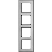 Peha - Abdeckrahmen Rahmen 4-fach D 20.674.220.192 Metal eds-gebürs.psw