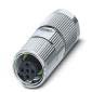 Phoenix Contact - Rundsteckverbinder, feldkonfektionierbar (Industriesteckverbinder) Steckverbinder SACC-M12FS-5CT-CM SH