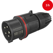 Walther Werke - CEE-Stecker (IEC 60309) CEE NEO Stecker Classic FW211503CC 16A 5P 3h IP54