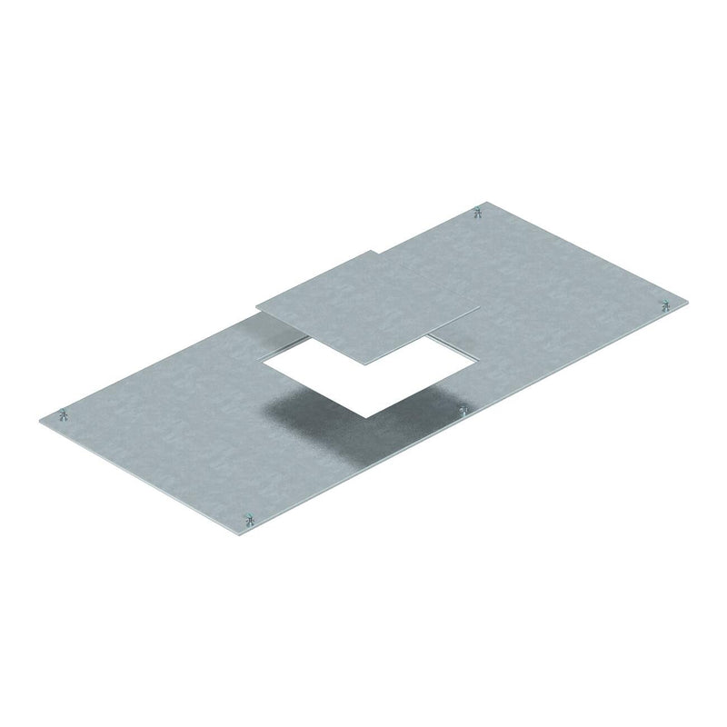 OBO Bettermann - Deckel für estrichbündigen/offenen Unterflurkanal Geräteeinsatzdeckel OKA DG4 400 800x400x4, St, FS