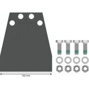 Bosch - Schaber PRO HEX 28/30 2608690678 Ersatzteil-Set für