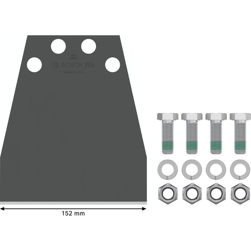 Bosch - Schaber PRO HEX 28/30 2608690678 Ersatzteil-Set für