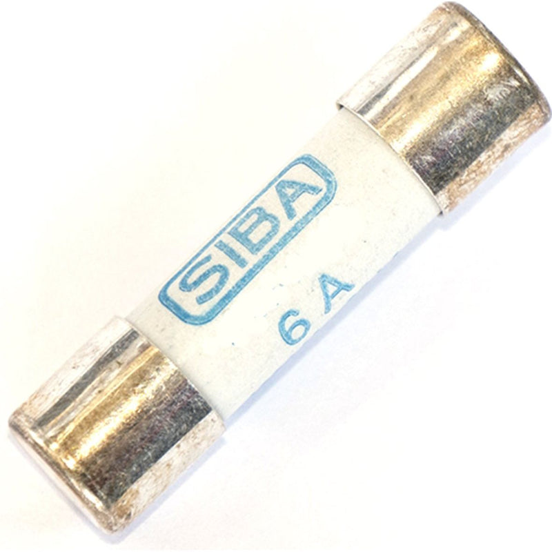 Siba - Zylindrische Sicherung Zylindrische Sicherung 5006307.2 2A aM 500V 10x38mm − 10 Stück