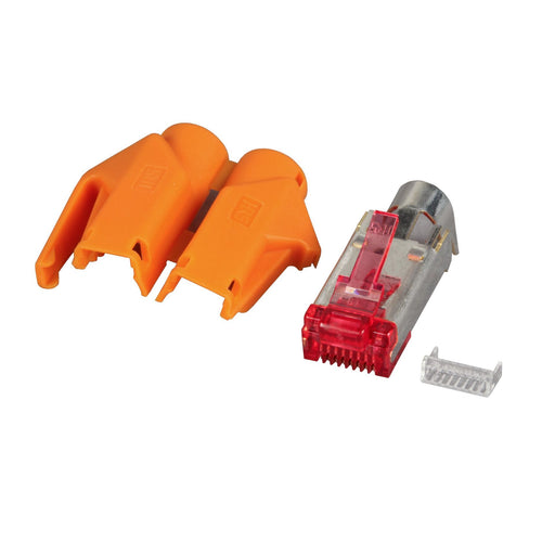 EFB-Elektronik - Modularer Steckverbinder RJ45-Stecker Hirose TM21 H7641.10-100 (VE100) orange