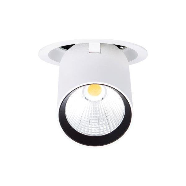 Brumberg Leuchten - Downlight/Strahler/Flutlicht LED-Einbaurichtstrahler 88763183 230V, 30Gr., 3000K