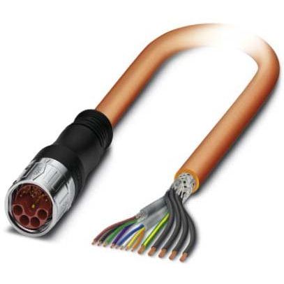 Phoenix Contact - Konfektioniertes Sensor-Aktor-Kabel Kabelstecker K-8E-M23M8/5#1622228 kunststoffumspritzt − 2 Stück