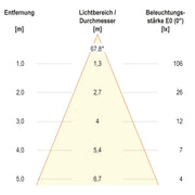 EVN Lichttechnik - Downlight/Strahler/Flutlicht LED Lichtpunkt P20 0101 1,2W 350mA 6000K