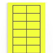 Weidmüller - Kennzeichnungsmaterial PAGETAB 60X35 − 25 Stück