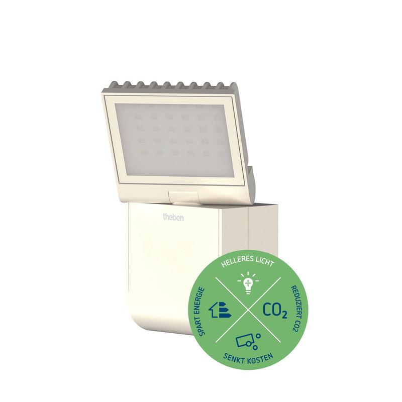 Theben - Downlight/Strahler/Flutlicht LED-Strahler theLeda S8-100L WH 8 Watt, ws
