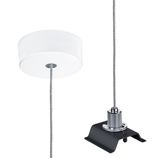Zumtobel Group - Mechanisches Zubehör/Ersatzteile für Leuchten Seilabhängung SLOIN slim #22172718 inkl. Baldachin