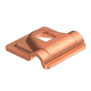 OBO Bettermann - Verbinder für Blitzschutz Schnellverbinder 249 8-10 CU-OT Oberteil 8-10mm, Cu − 100 Stück