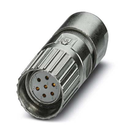 Phoenix Contact - Rundsteckverbinder, feldkonfektionierbar (Industriesteckverbinder) Kabelsteckverbinder M23-07S1N8A80DU