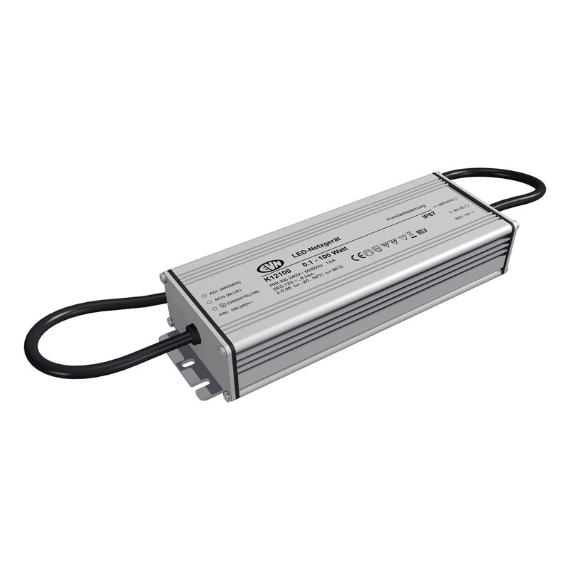 EVN Lichttechnik - LED-Betriebsgerät LED-Netzgerät K12 100 12V DC/5-100W