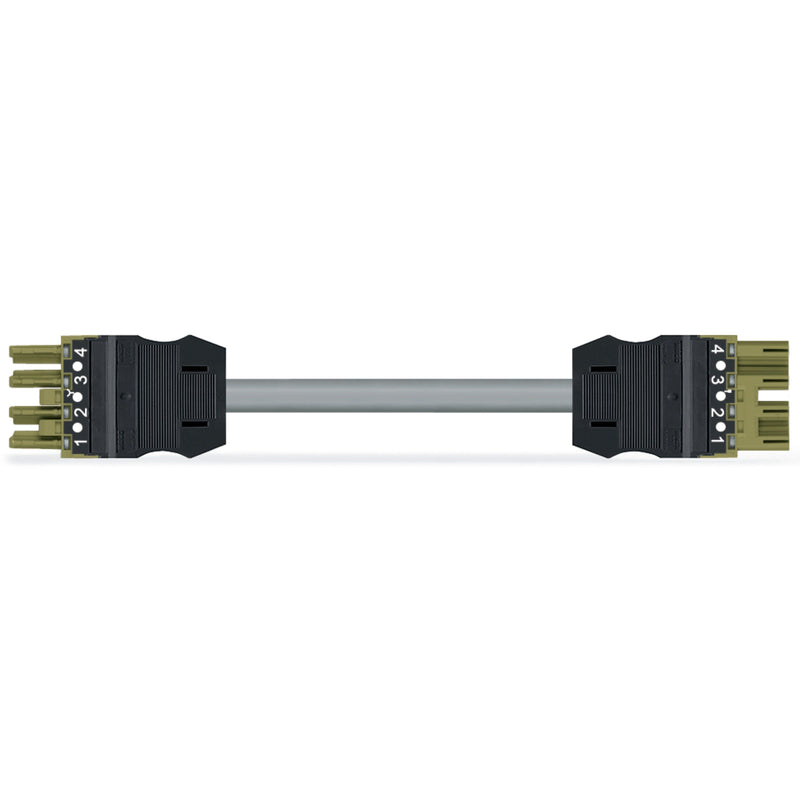 WAGO - Konfektionierte Leitung für steckbare Gebäudeinstallation konfekt.Verbindungsleitung 771-9994/005-305 Eca,Buchse Stecker